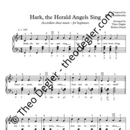 Hark, the Herald Angels sing (Akkordeon)