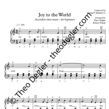 Joy to the World (Akkordeon)