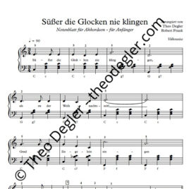 Süßer die Glocken nie klingen (Akkordeon)
