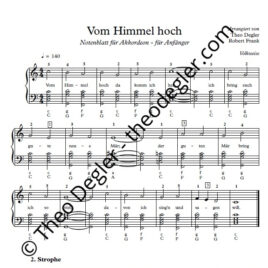Vom Himmel hoch (Akkordeon)