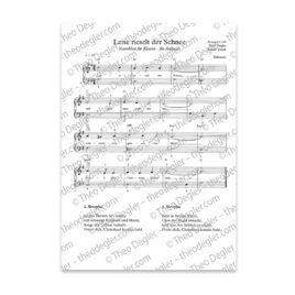 Leise rieselt der Schnee (Klavier)